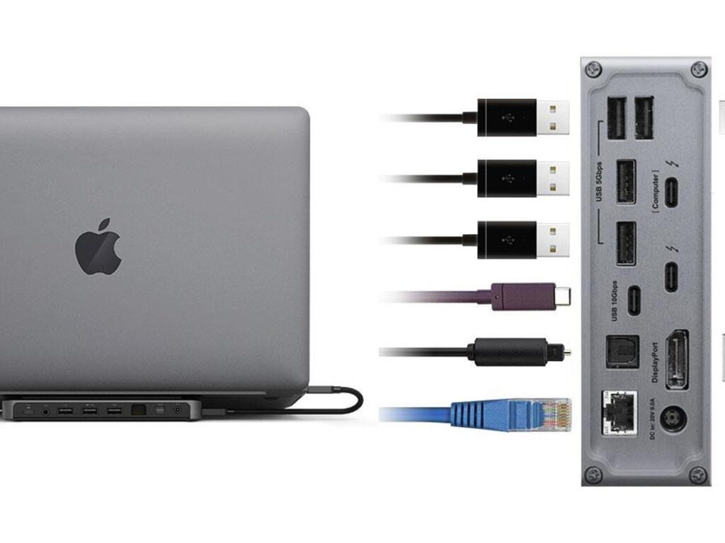 macbook air usb c docking station