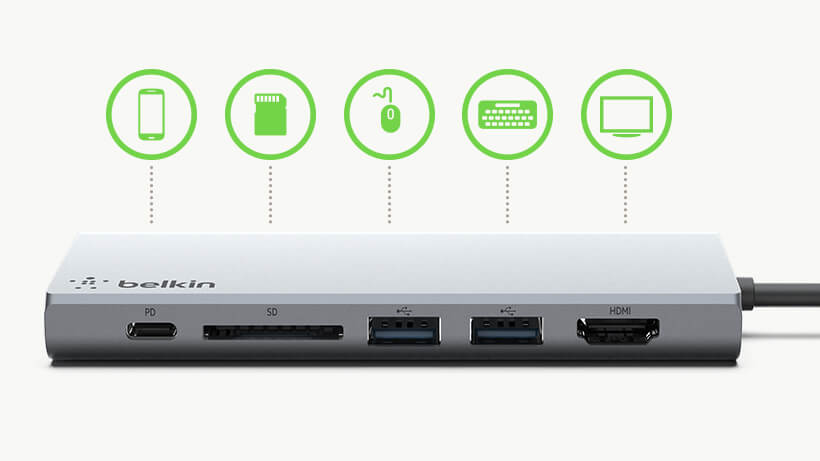 belkin usb c hub 2021